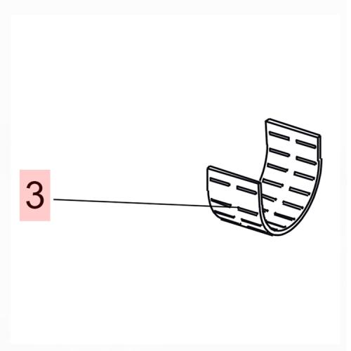 GEN6020523 FASCIA A RULLINI Ø60 PER MOT 200_220/60