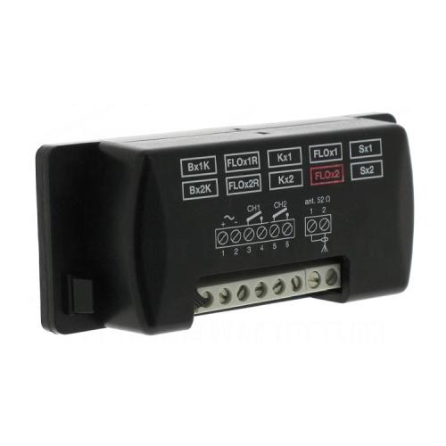 NICFLOX2 2 canali Radiocomando 433,92MHz a codice programmabile, 1024 combinazioni a dip-switch
