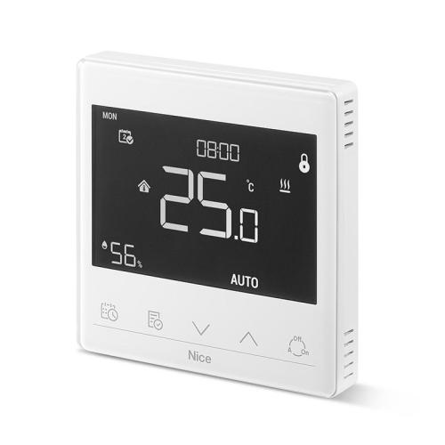 NICWARM-CONTROL TermostatoWarm-Controlprogettatopergestirel’accensioneelospegnimento
dellavalvoladiriscaldamentodell’acqua868,4Mhz
